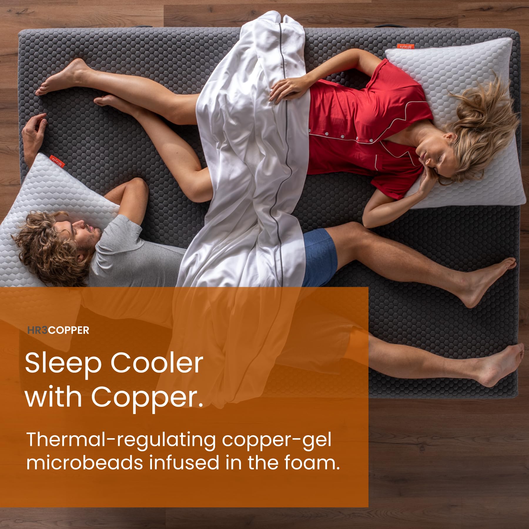 Amazon.com: Layla 13” Hybrid Mattress, Flippable Between Firm