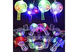 PROLOSO Light-Up Glow-in-the-Dark Novelty Mouthpieces