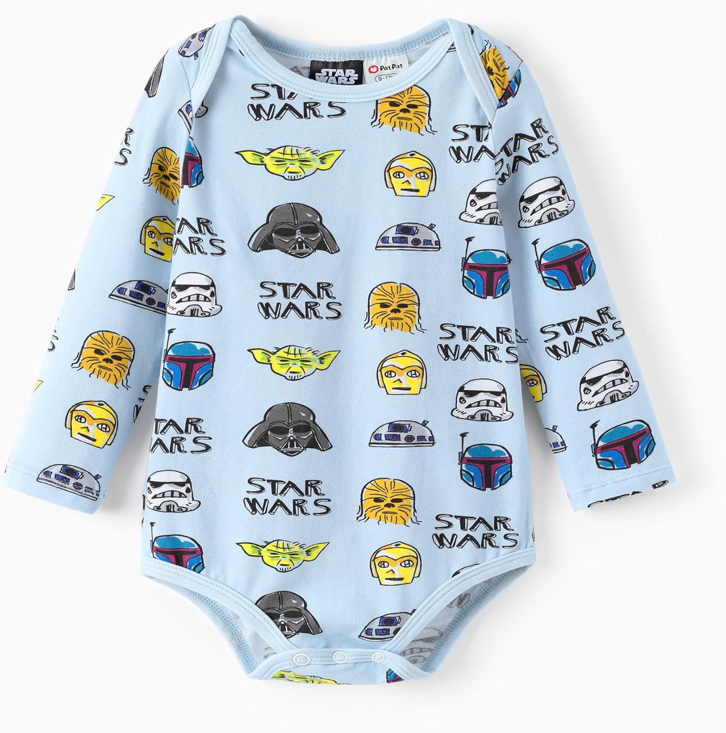 Disney Winnie the Pooh Yoda Minnie Mouse Creeper Bodysuits Baby Girl/Boy Organic Cotton Long Sleeve Fall Outfits 0-18 Months