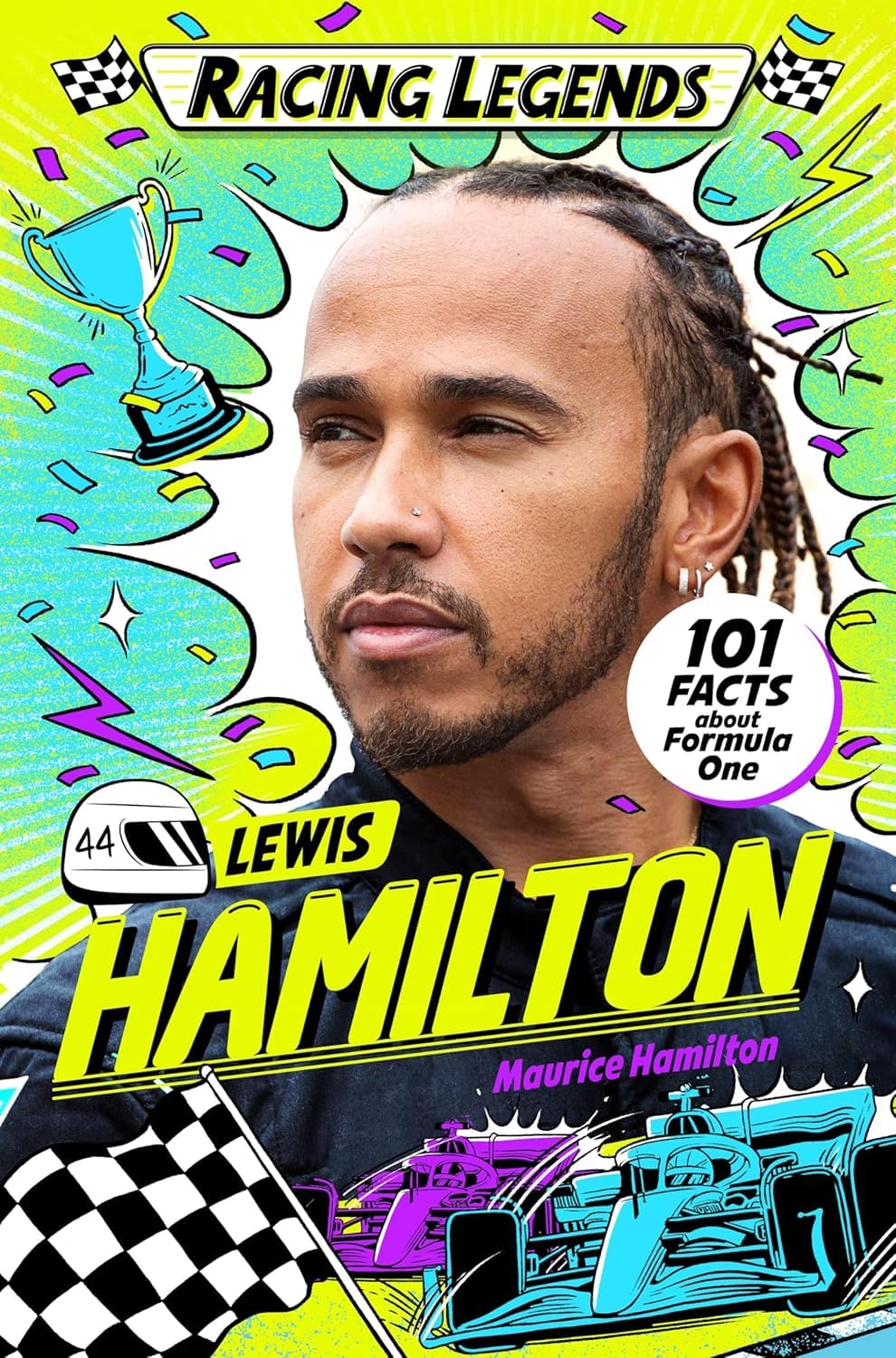 Racing Legends 6 Books Collection Set By Maurice Hamilton (Lewis Hamilton, Max Verstappen, Charles Leclerc, Lando Norris, Fernando Alonso & Oscar Piastri)