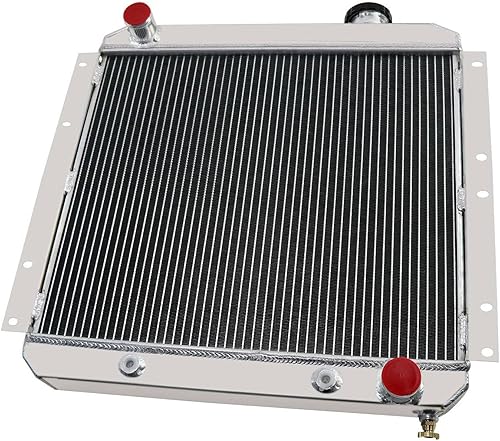 Radiador de aluminio de 4 filas para Toyota Land Cruiser FJ40 4.6L 3.9L L6 1958-1984 AT, radiador de repuesto, radiador de aluminio, radiador