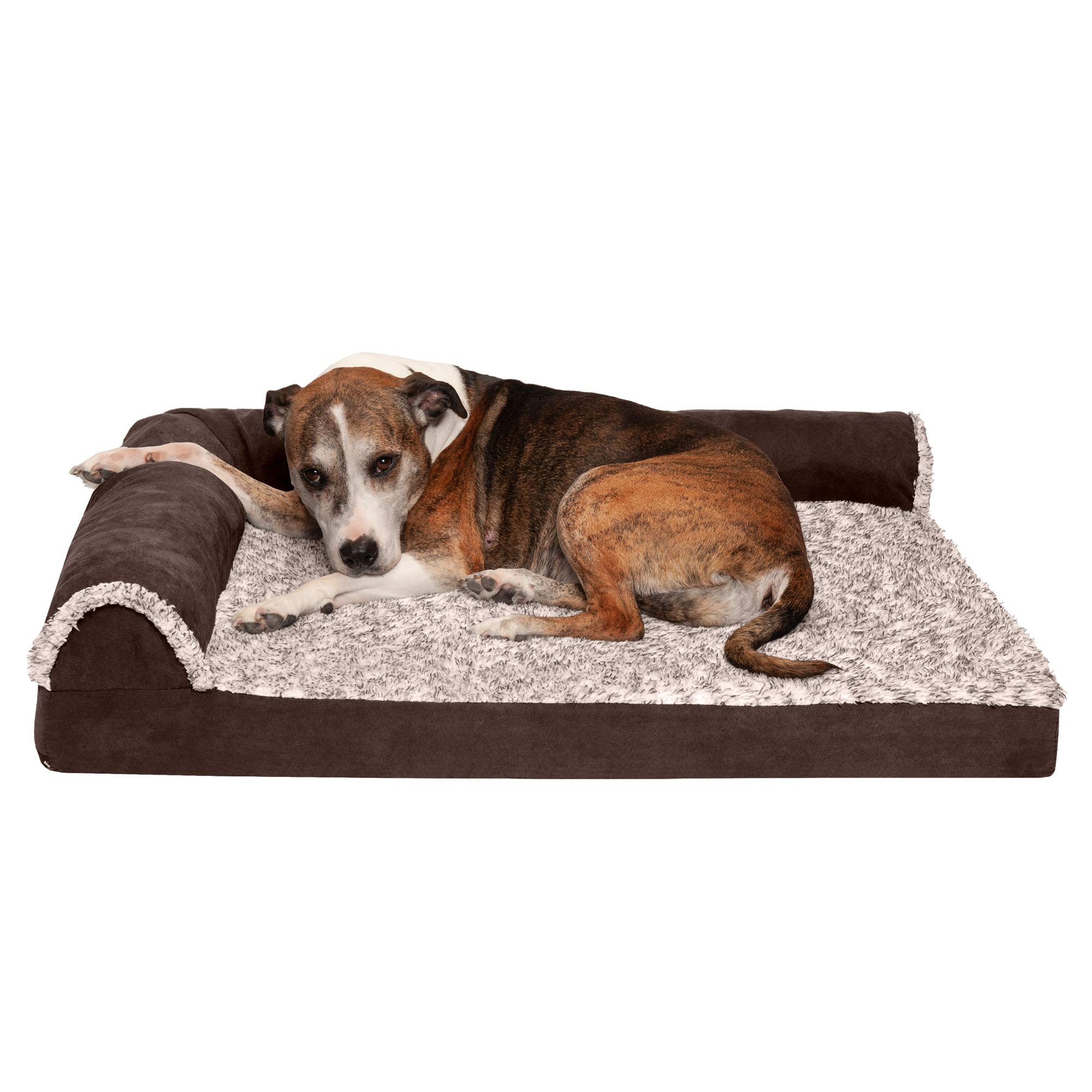 Furhaven Orthopedic CertiPURUS Certified Foam Pet Beds for Small
