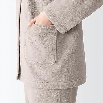 無印良品 静電気防止　着る毛布パジャマ　ライトピンクとグレイッシュブラウン　2着 Amazon | 無印良品 パジャマセット 静電気が起きにくい 着る毛布