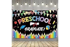 Preschool Graduation Banner - XtraLarge, 72x44
