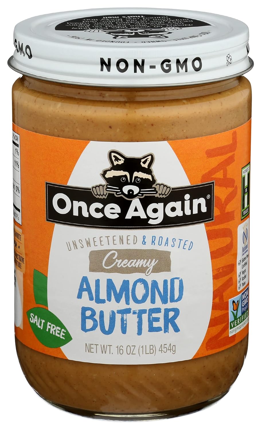 Once Again Almond Butter Smooth, 16 oz Grocery & Gourmet