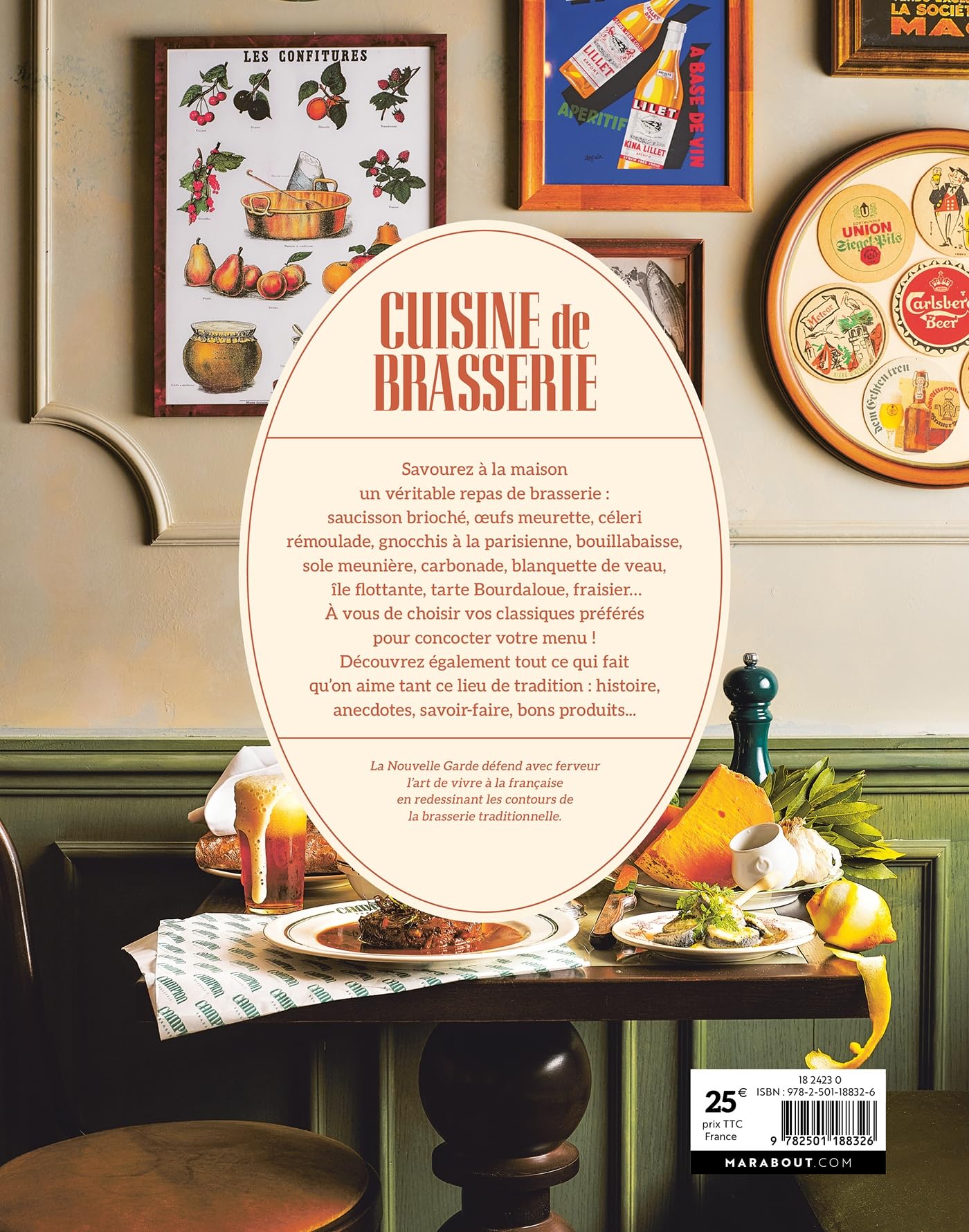 Cuisine de brasserie: 70 recettes pour boire et manger à la française