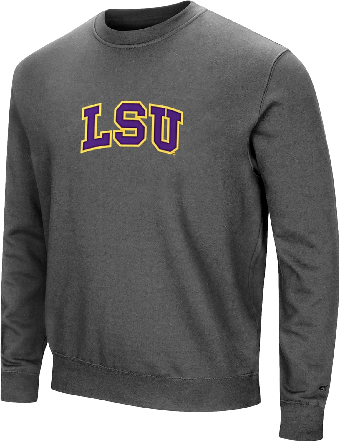 Little King NCAA Toddler Boys and Girls Crewneck Sweatshirt With Twill Letters-Dark Gray 2T 3T 4T 5T - Image 2