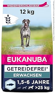 Eukanuba Dog Food Grain-Free with Fish for Large Breeds - Dry Food for Adult Dogs, 12 kg product image