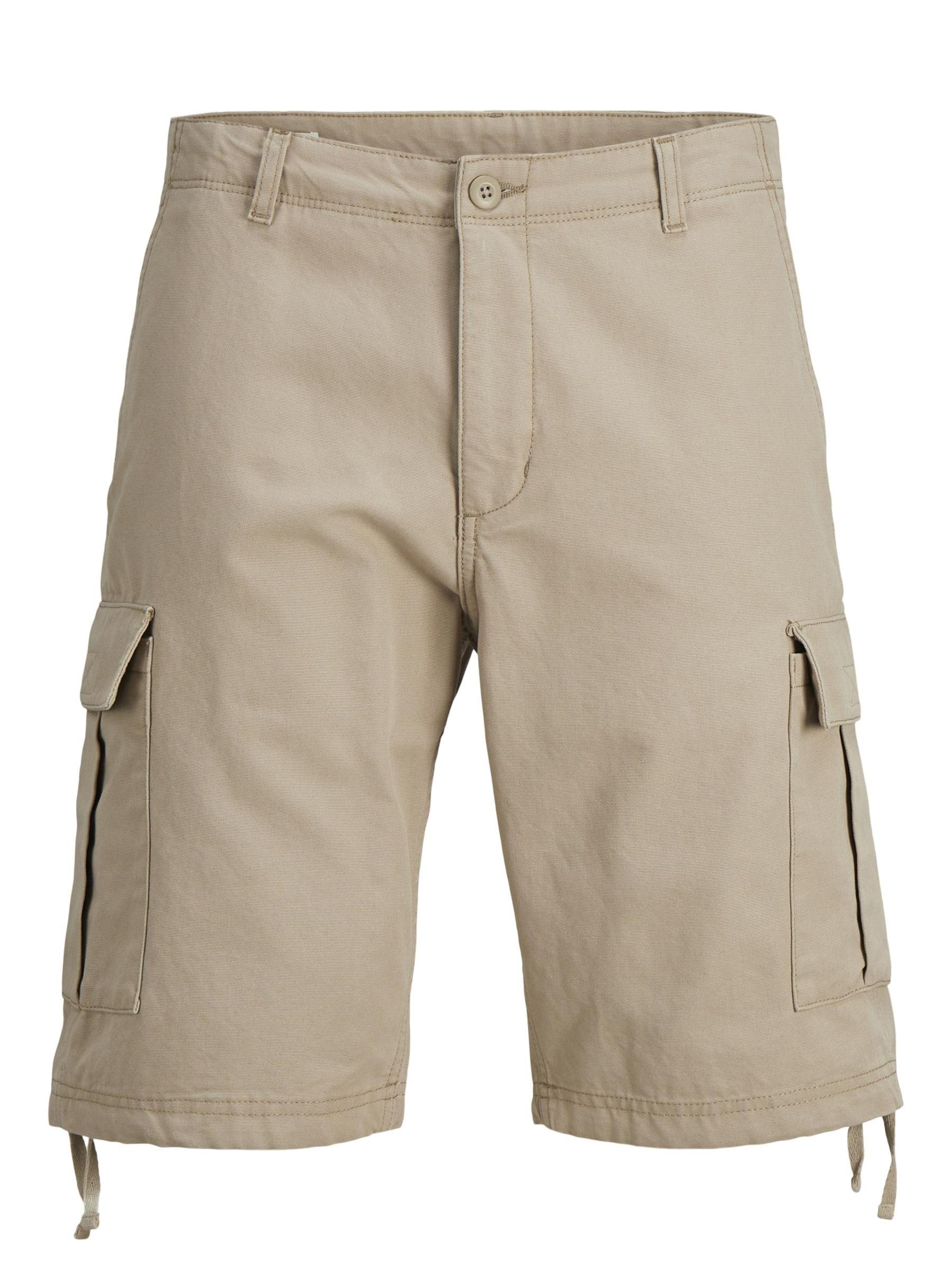 Jack & Jones Male Cargo Shorts Regular Fit Cargo Shorts, Crockery, XS