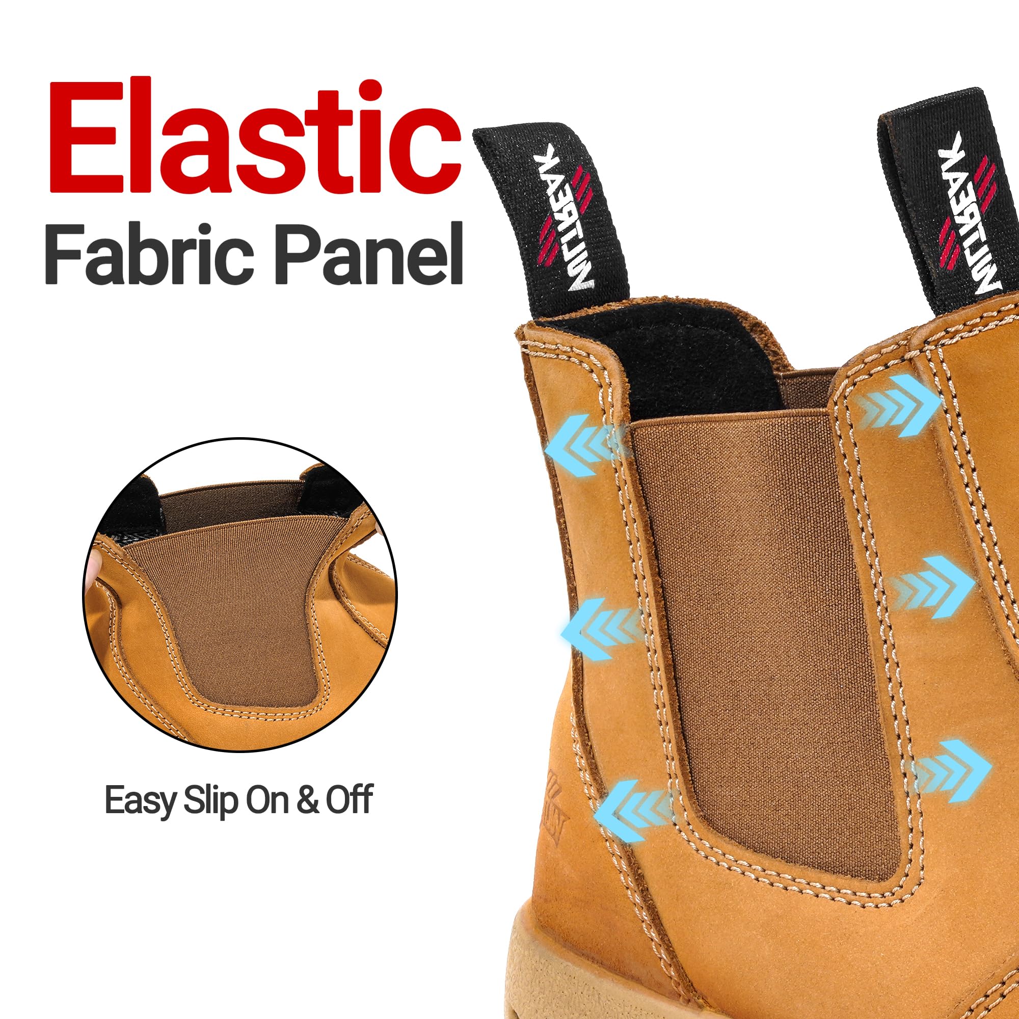 S3L FO SR Botas de Seguridad para Hombres con Cuero Impermeable, Safety Work Boots Industrial Construction zapatos 37-47 EU