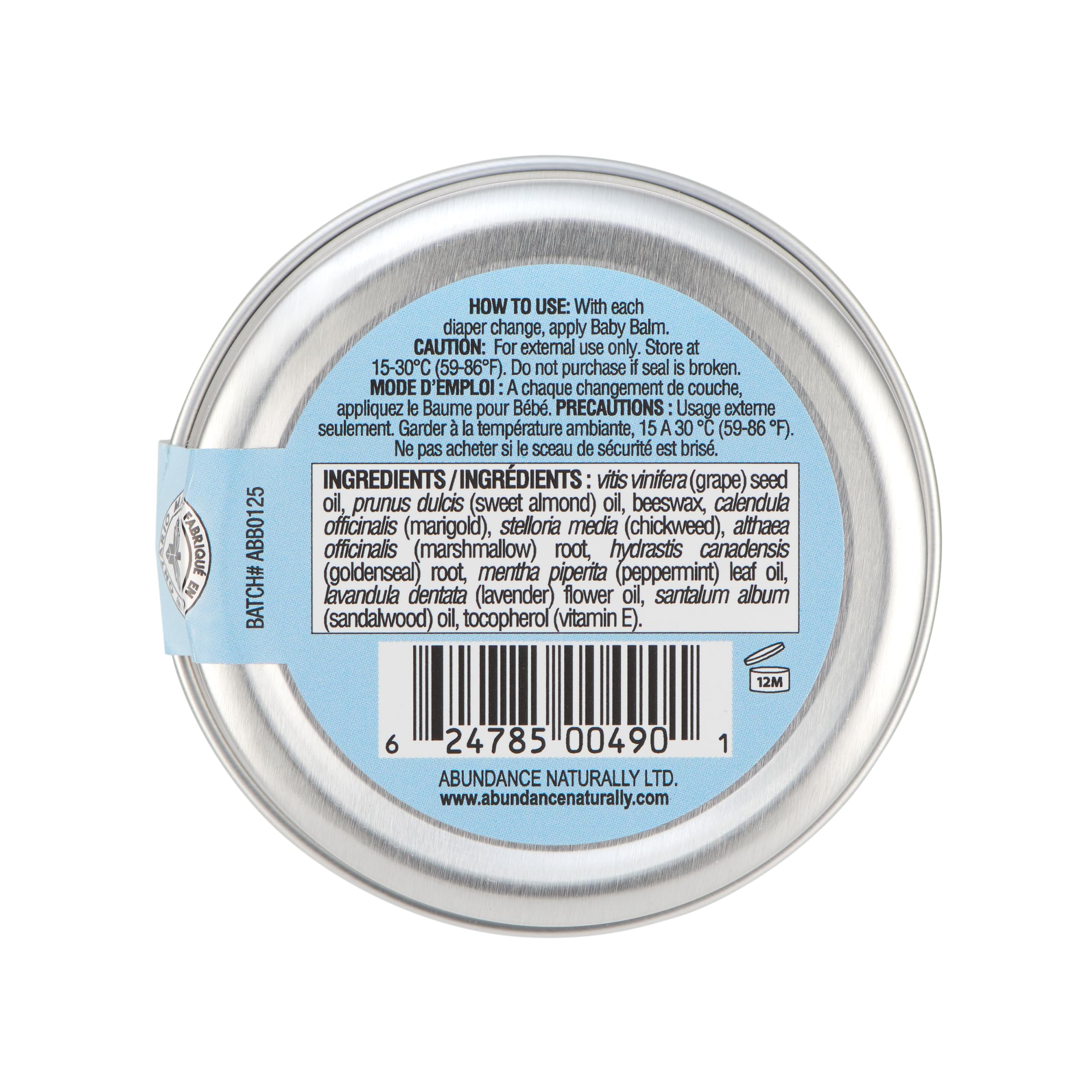 Abundance Naturally Baby - Abundance Naturally Baby Balm 56g - 5