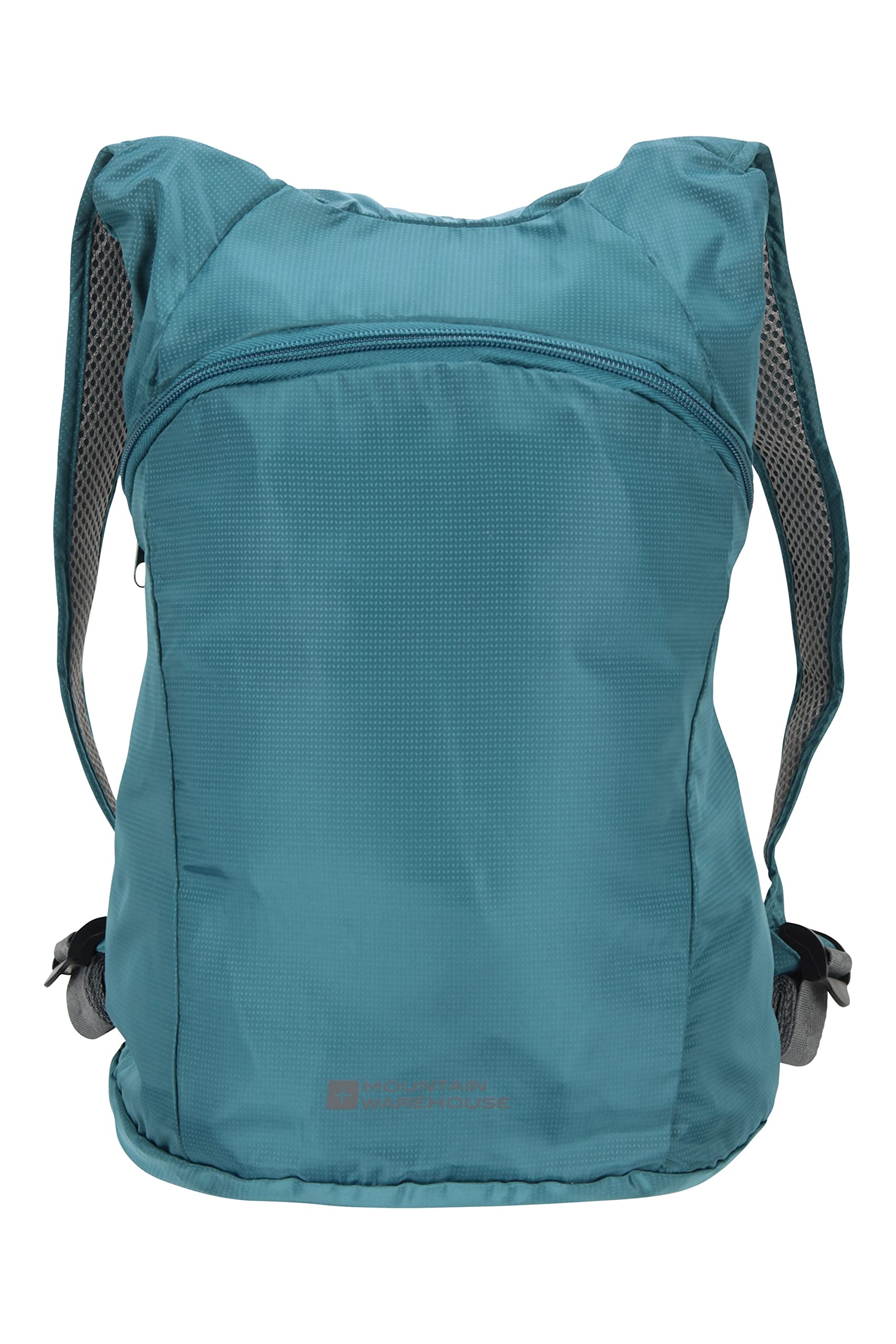 Mountain Warehouse Packaway Backpack - Lightweight Rucksack, Waterproof Bag, Taped Seams - For Teal