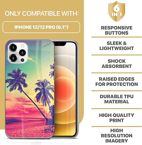 Miniatura 7 de CaseYard - Carcasa transparente de TPU suave y flexible para iPhone 1212 Pro, perfil ultra bajo, ajuste delgado, a prueba de golpes, transparente,