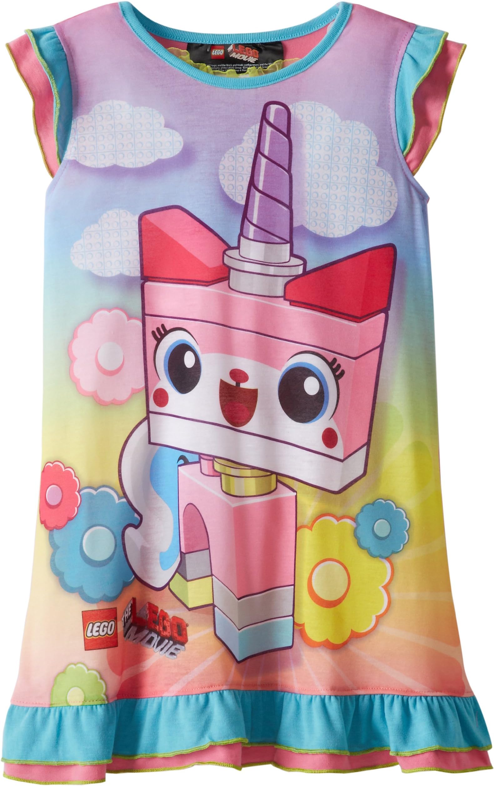 Lego Big Girls' Dorm Movie Unikitty Nightgown