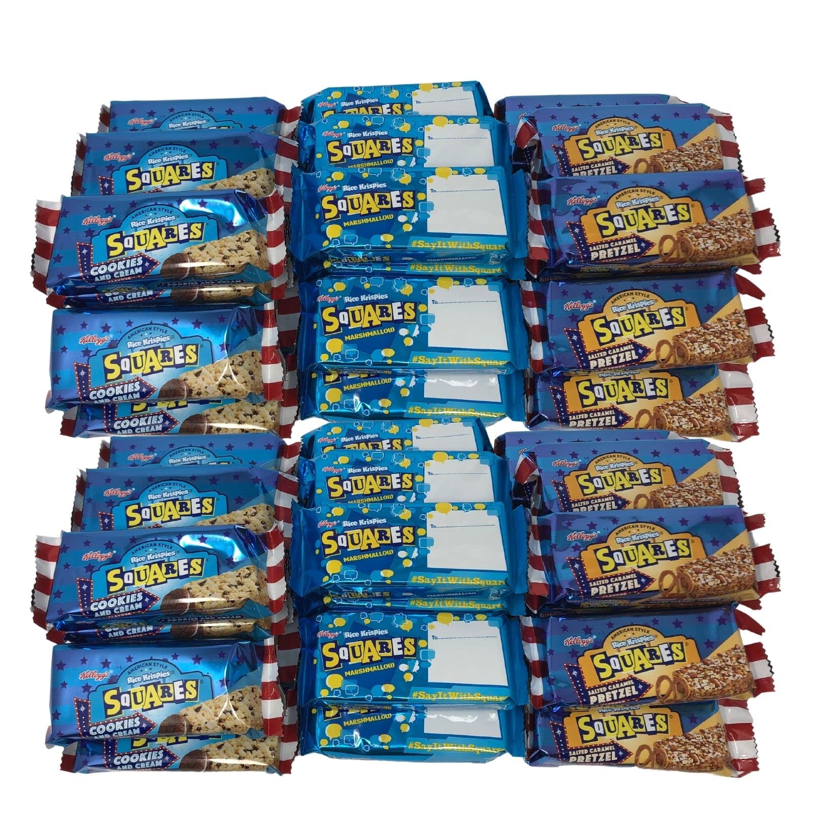 Buy Rice Krispies Squares Cereal Bars American Style Salted Caramel