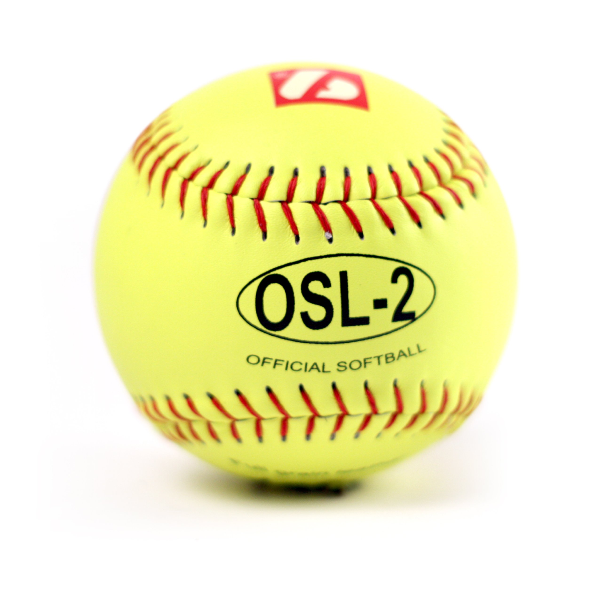 BARNETTOSL-2 Competition Softball 12 Inches, Yellow, 2 Pieces