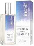 Instyle Fragrances&comma; Inspired by Chanel&apos;s Chanel No&period; 5&comma; Women’s Eau de Toilette&comma; CLEAN&comma; Vegan&comma; Paraben-Free&comma; Never Tested on Animals&comma; 3&period;4 Fluid Ounces