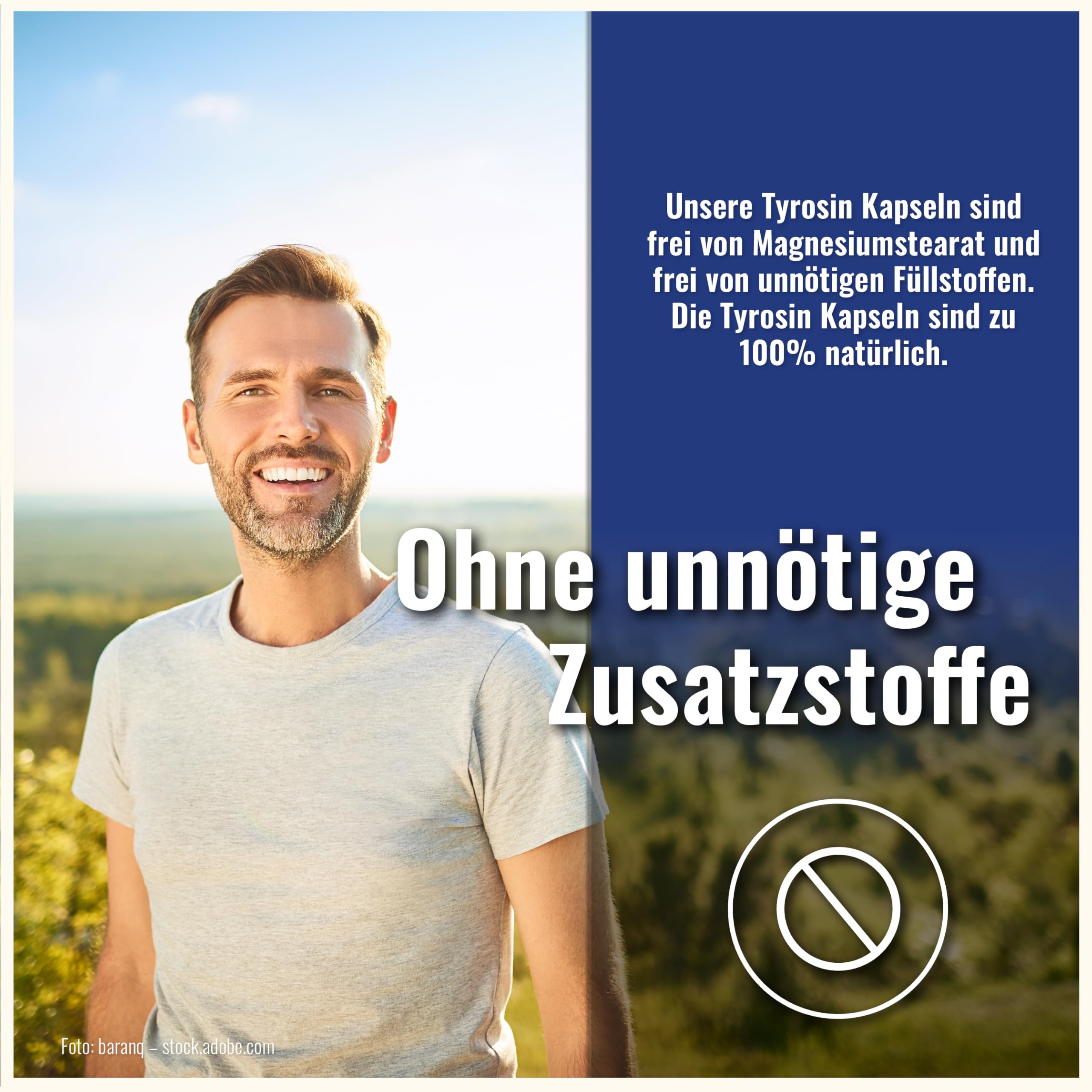 L-Tyrosin - 400 Kapseln - Eigene Produktion - L Tyrosin hochdosiert, L Tyrosine, L-Tyrosine, L.Thyrosin, L-Thyrosin, L-Tyrosin-Kapseln