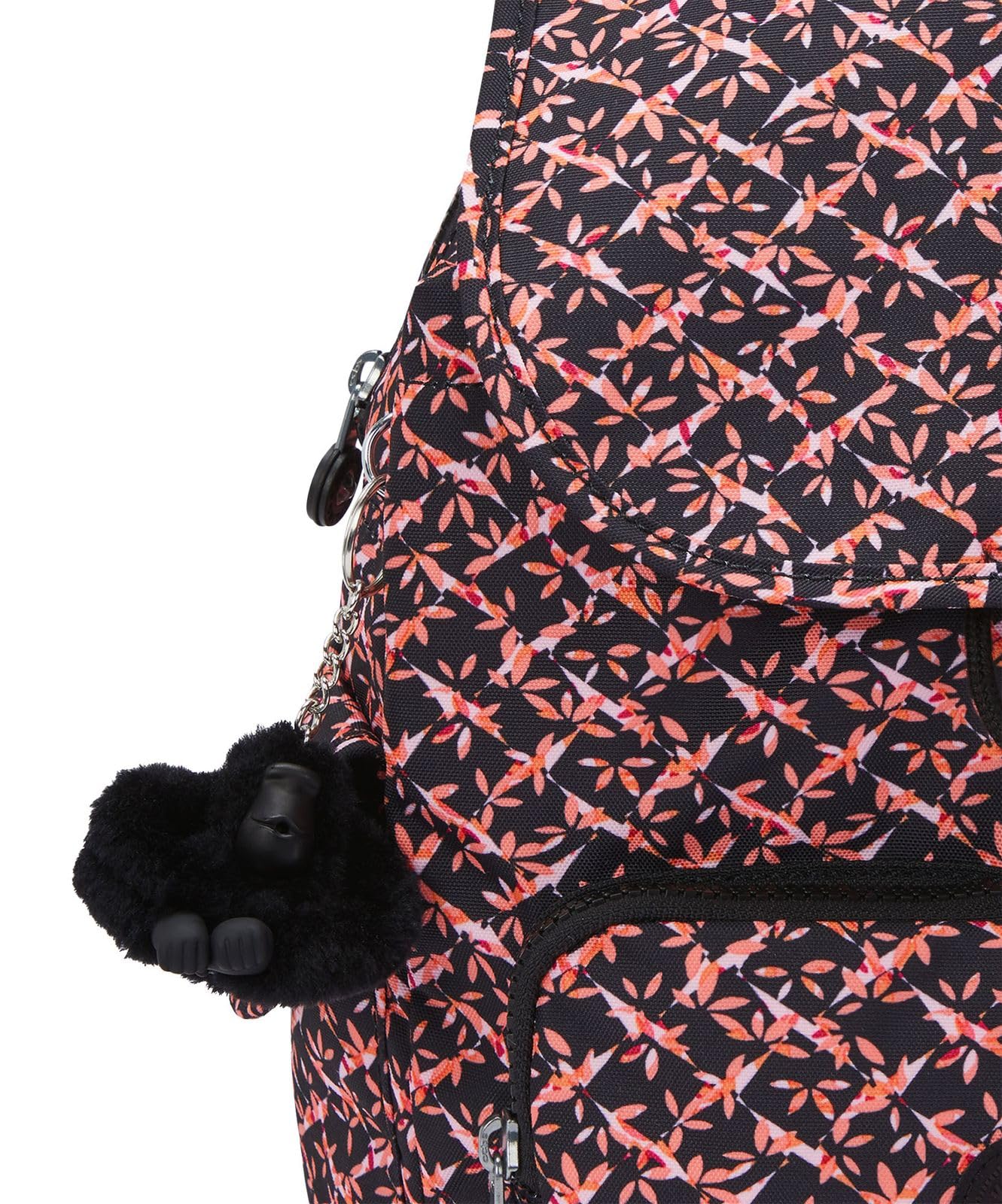 Kipling CITY PACK S, Mały Plecak, 19 x 80 x 38 cm, Dancing Bouquet, Multi