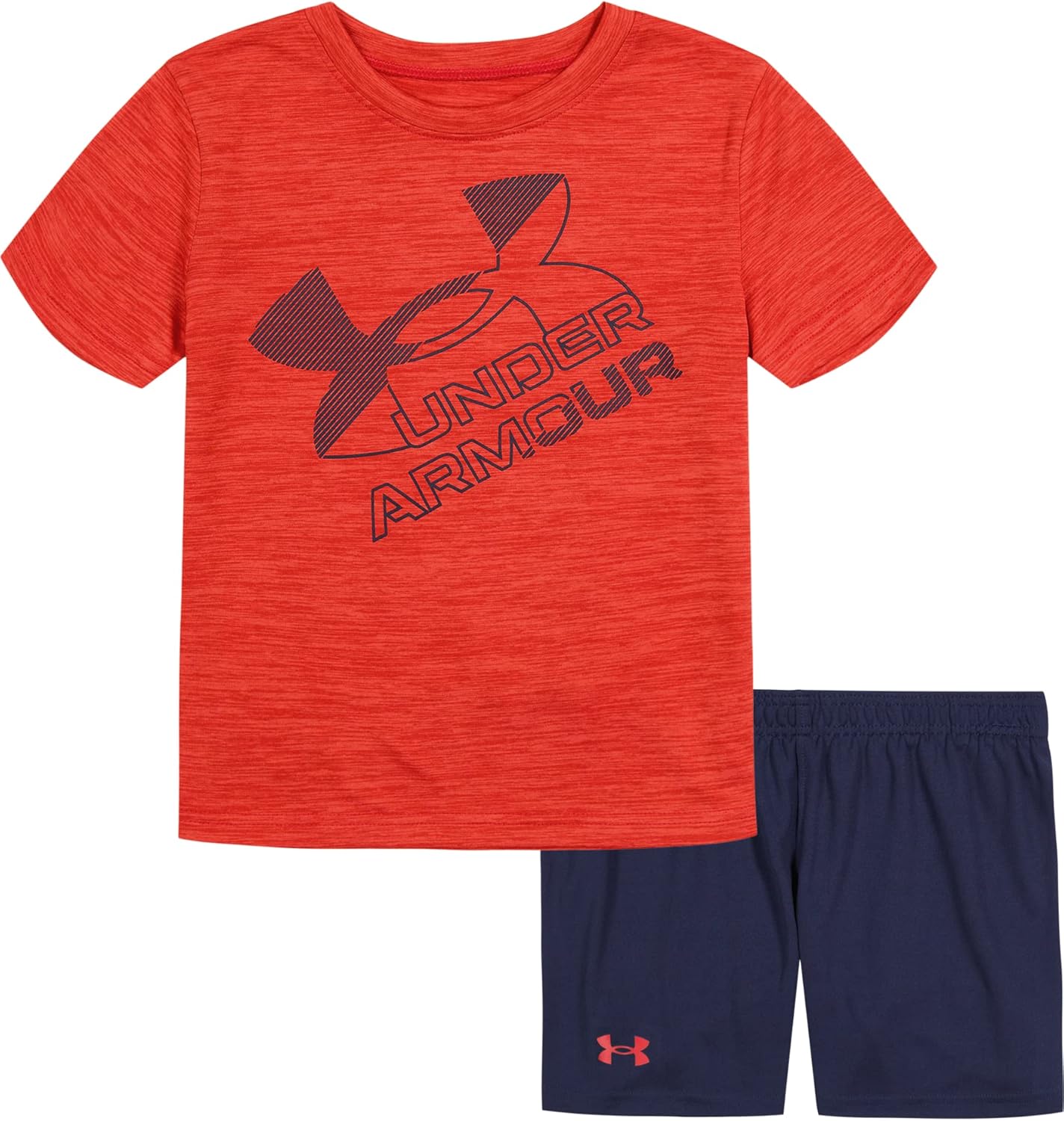 Under Armour boys Ua Linear Big Logo Set