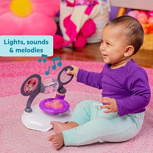 Miniatura 28 de Bright Starts Andador Safari Giggling con marco fácil de plegar para almacenamiento, a partir de 6 meses Safari risueño