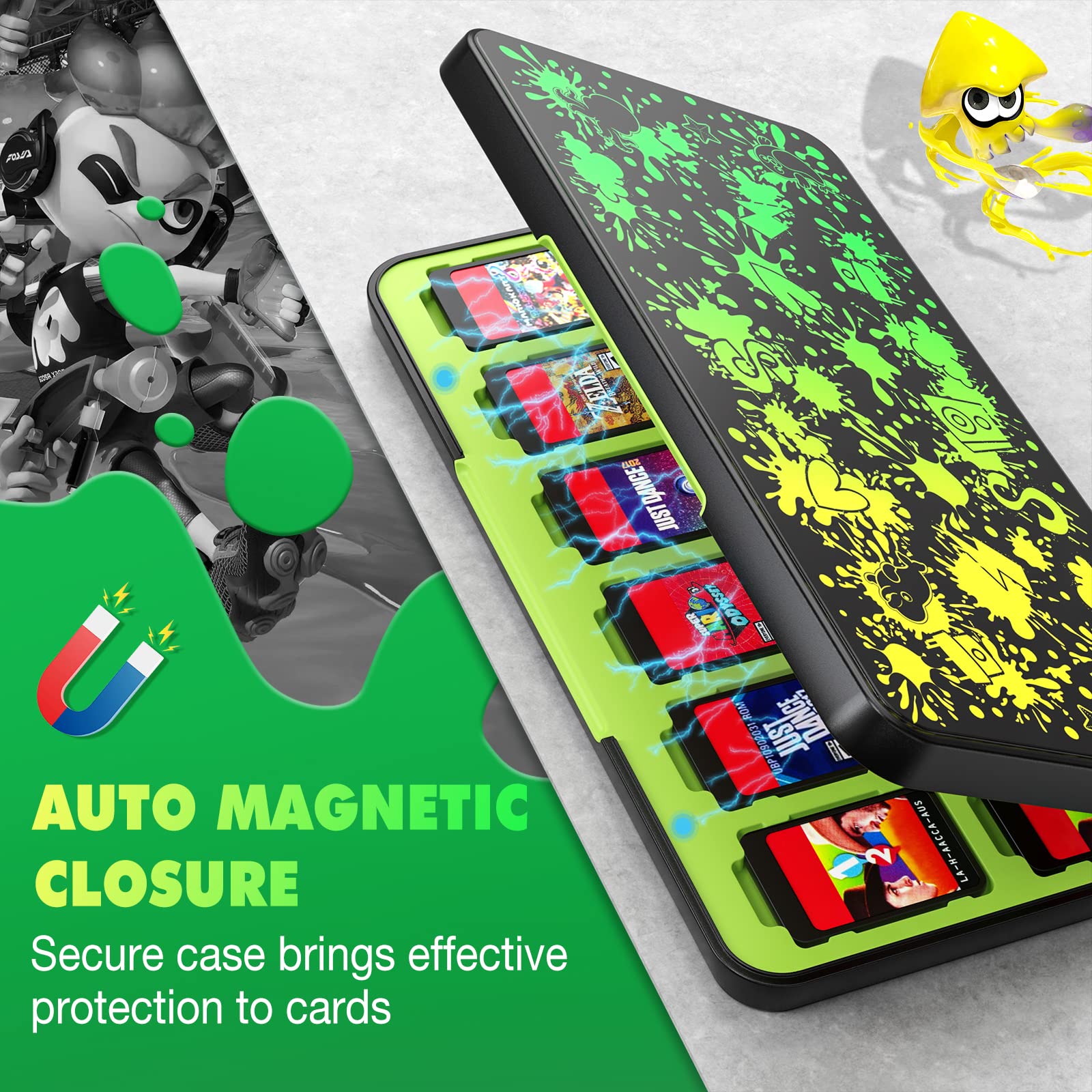 Amazon.com: MoKo 24 Game Card Case Compatible with Nintendo