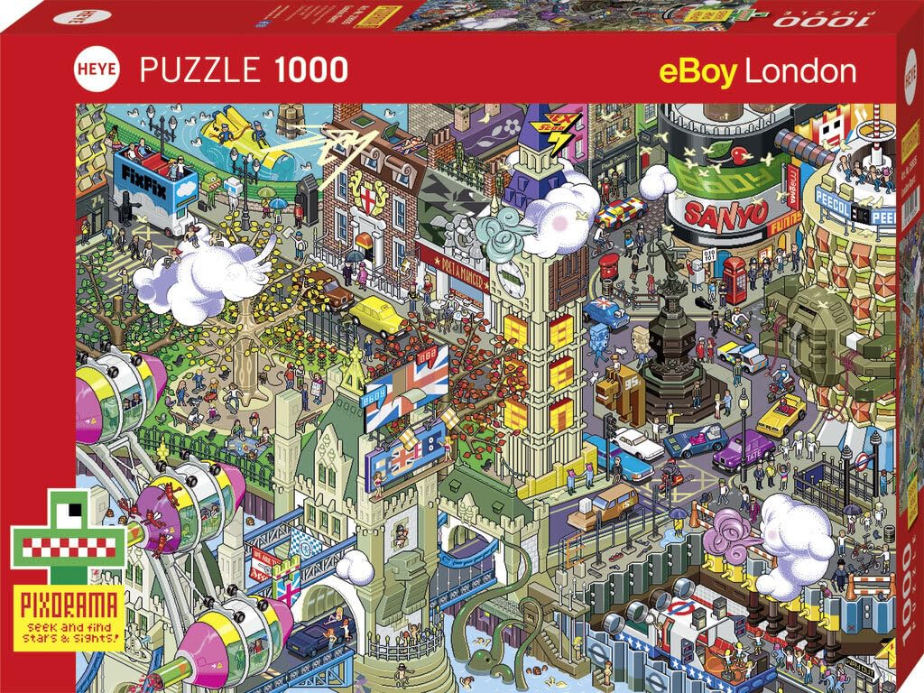Amazon.com: Heye London Quest, Pixorama 1000 Teile Puzzle : eBoy