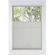 BlindsAvenue Cordless Top Down Bottom Up Cellular Honeycomb Shade, 9/16" Single Cell, Light Filtering, Fawn, Size: 57" W x 48" H