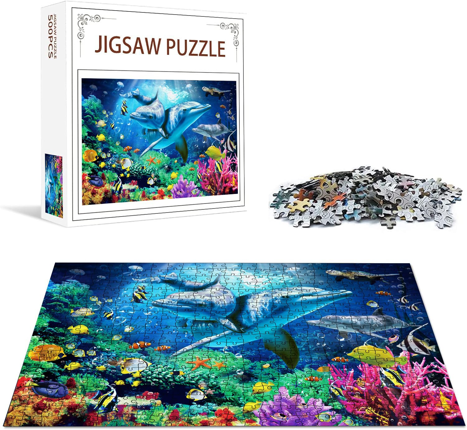 Amazon.com: Nattork Jigsaw Puzzles 500 Pieces for Adults（Age 14+