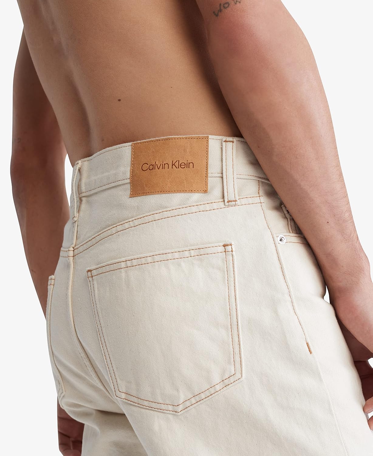 Calvin Klein Men's Straight Fit Jeans - Image 4