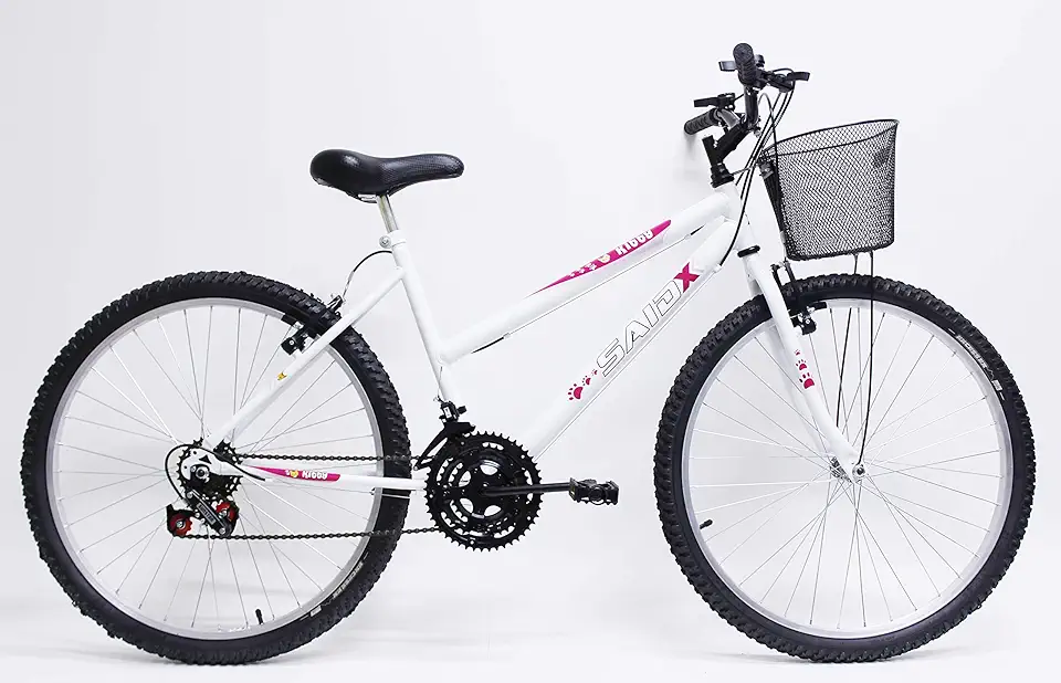 Bicicleta Aro 26 Feminina De Passeio 18 Marchas Saidx