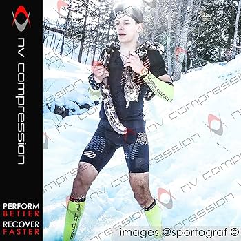 NV Compression Race And Recover Manchons De Compression Pour Les