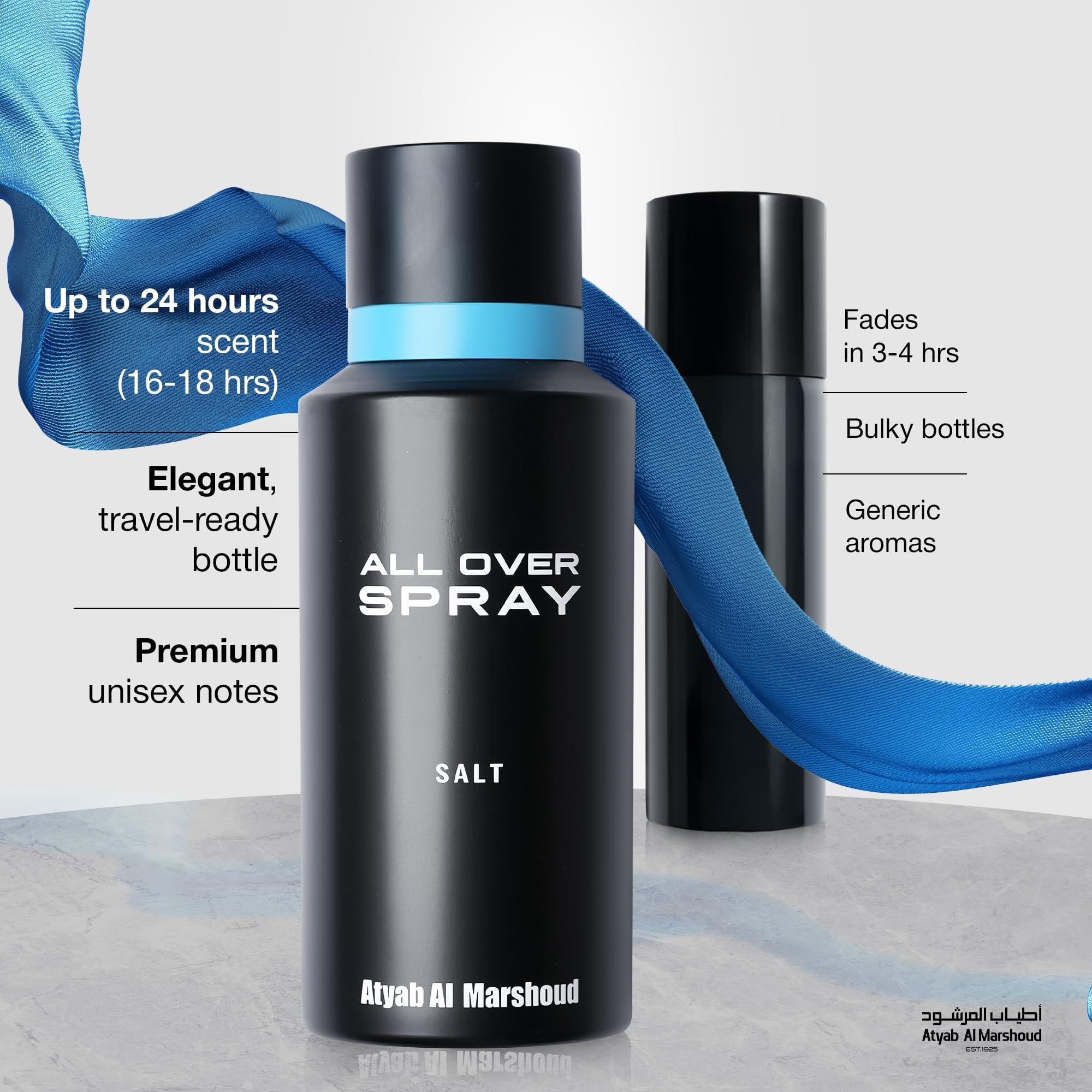Salt All Over Spray Atyab Al Marshoud 125ml