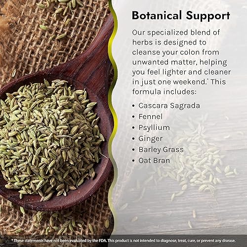 Miniatura 4 de Nature's Secret Fin de semana Colon Flush 16 Cápsula