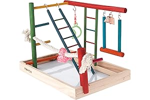 Penn-Plax Bird Life Wooden Playpen: The Ultimate Playground for Your Little Birdies