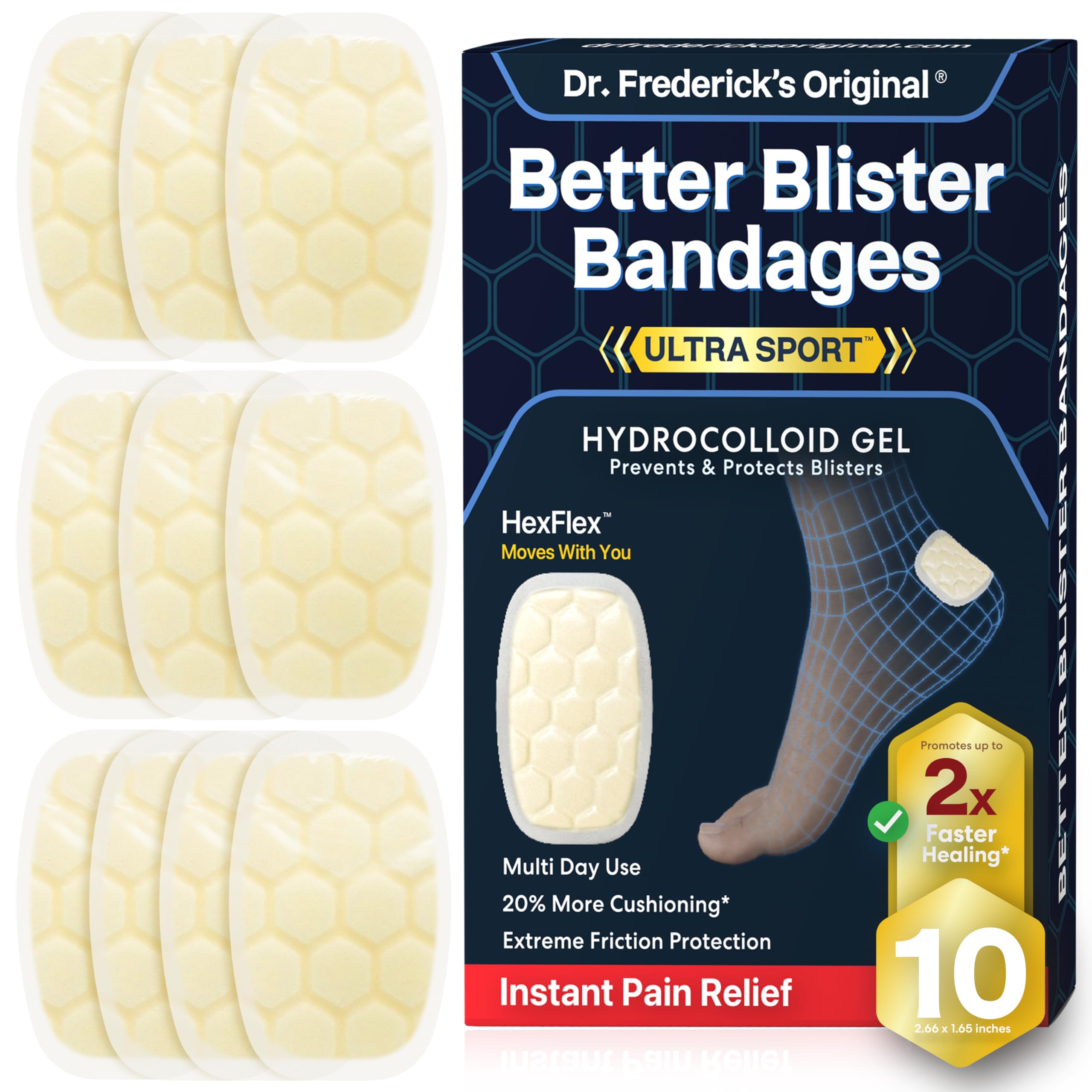 Dr. Frederick's Original Ultra Sport Better Blister Bandages