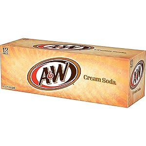 A&W Cream Soda, 12 fl oz cans, 12 pack