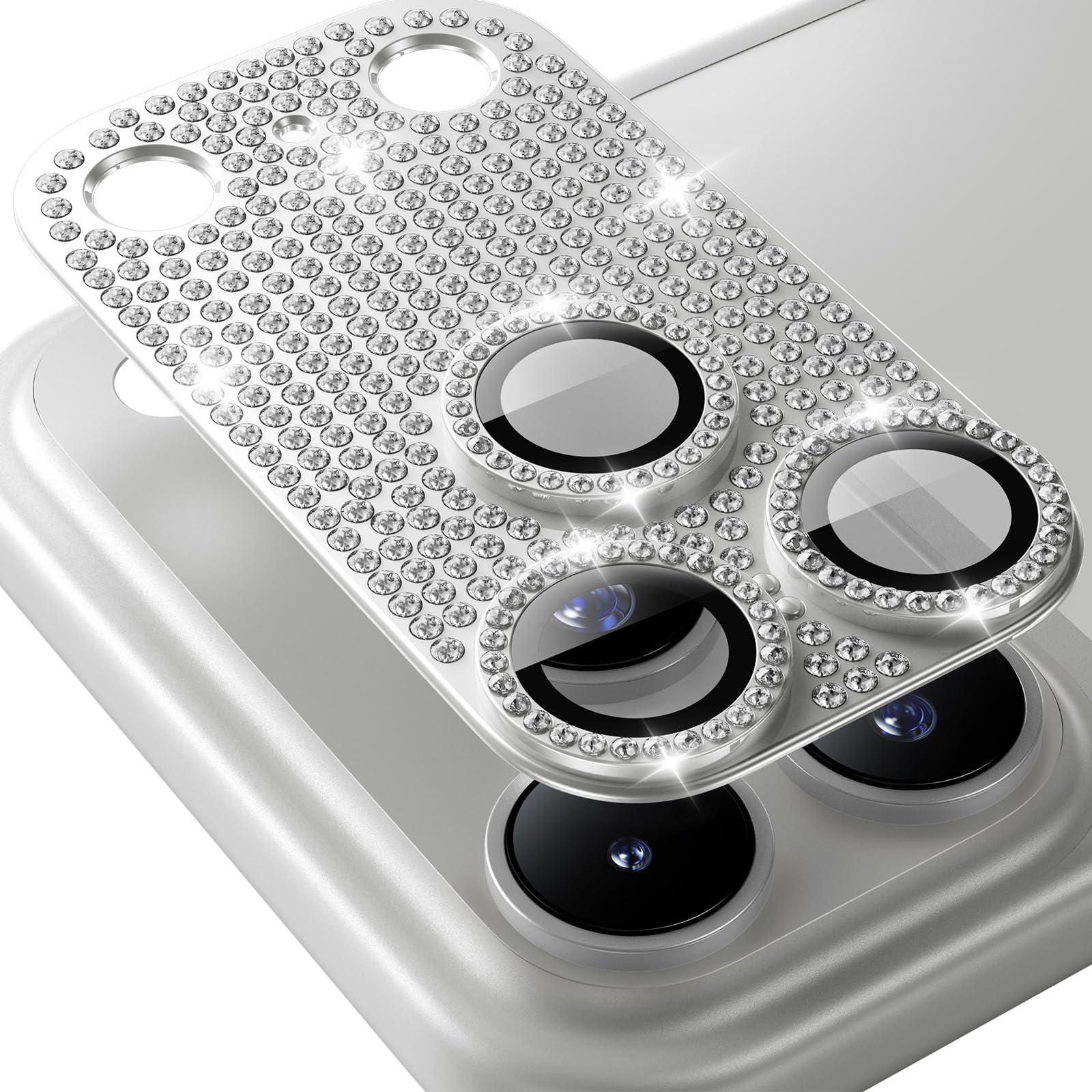 Hoerrye for iPhone 18 Pro Camera Lens Protector - Matte Alloy, HD Clear