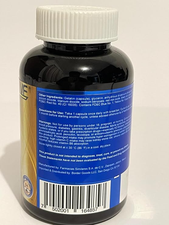 Forze VF Gold Capsules | Daily Multivitamin Supplement with Ginseng, B Vitamins, Vitamin C, D, E, Iron, Zinc, and Magnesium | Dr. Simi | 100 Capsules