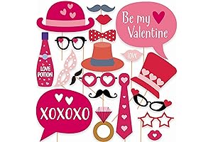 Konsait Pink Valentine's Day Photography Props