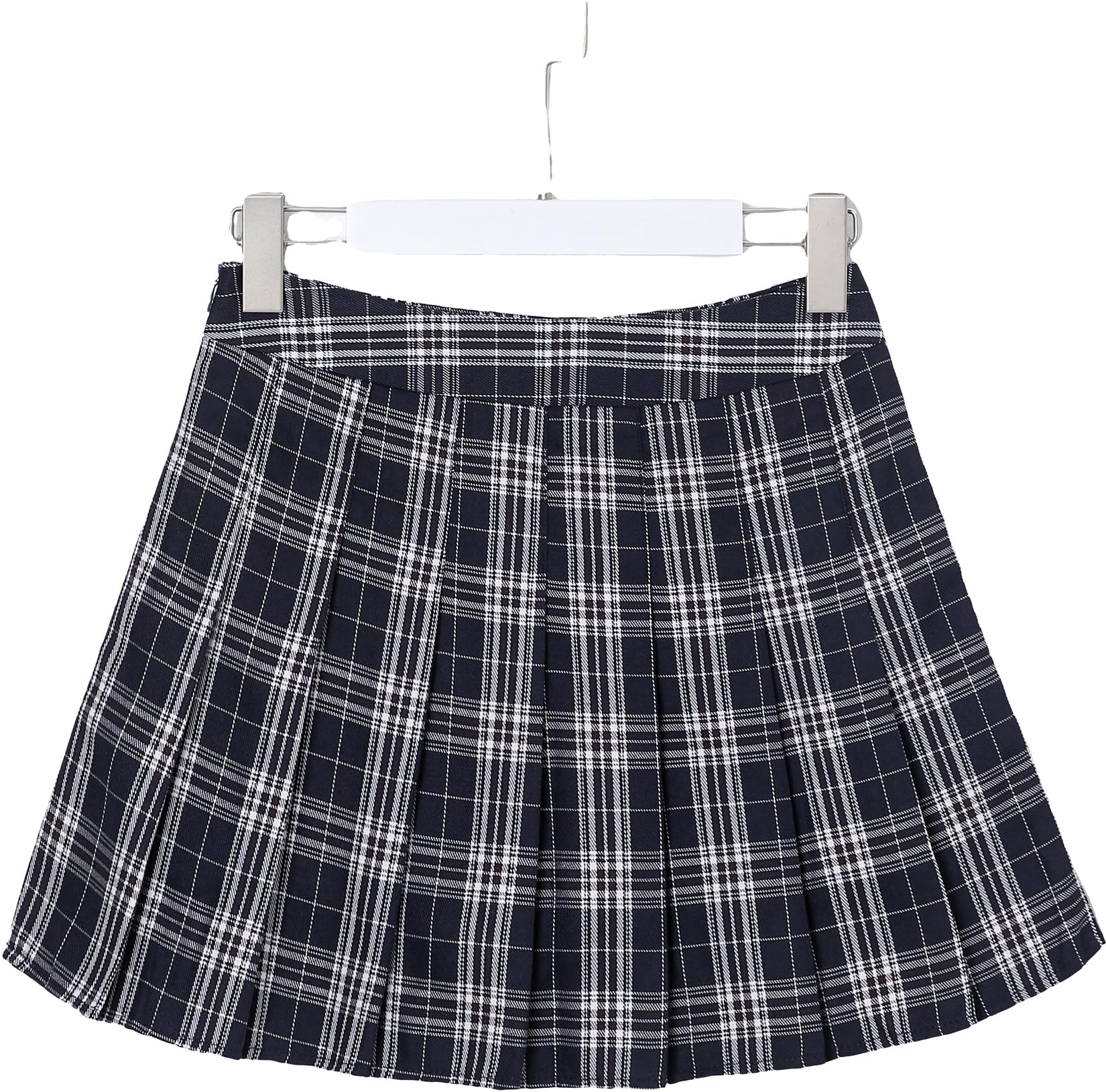 Hoerev Women Girls Short High Waist Pleated Skater Tennis Skirt