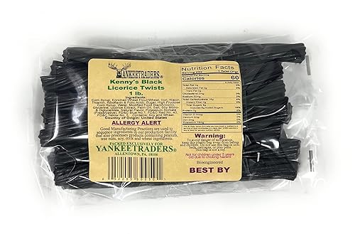 Miniatura 3 de Kennys Giros de regaliz, negro, 1 libra