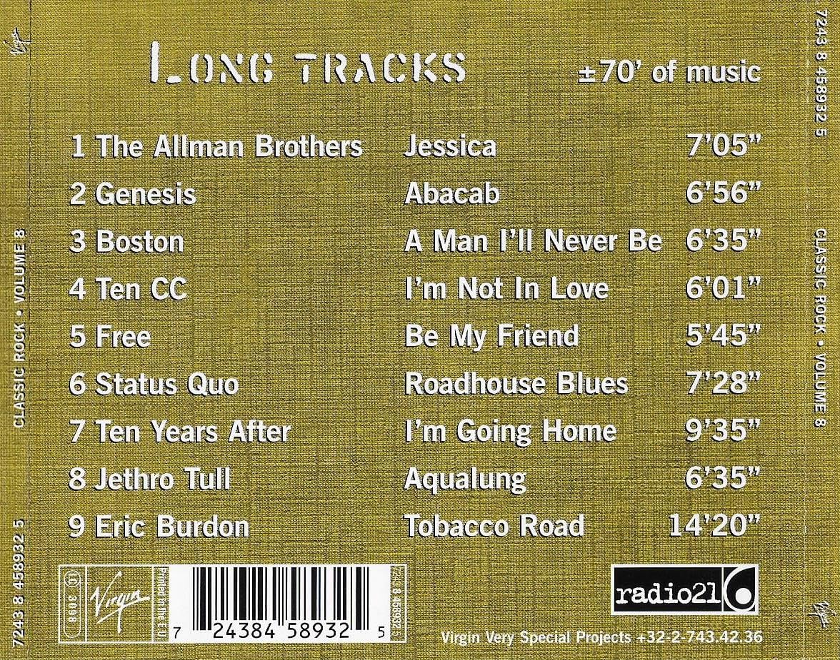 Vol 8 (Genesis / Ten Cc / Jethro Tull / Free)