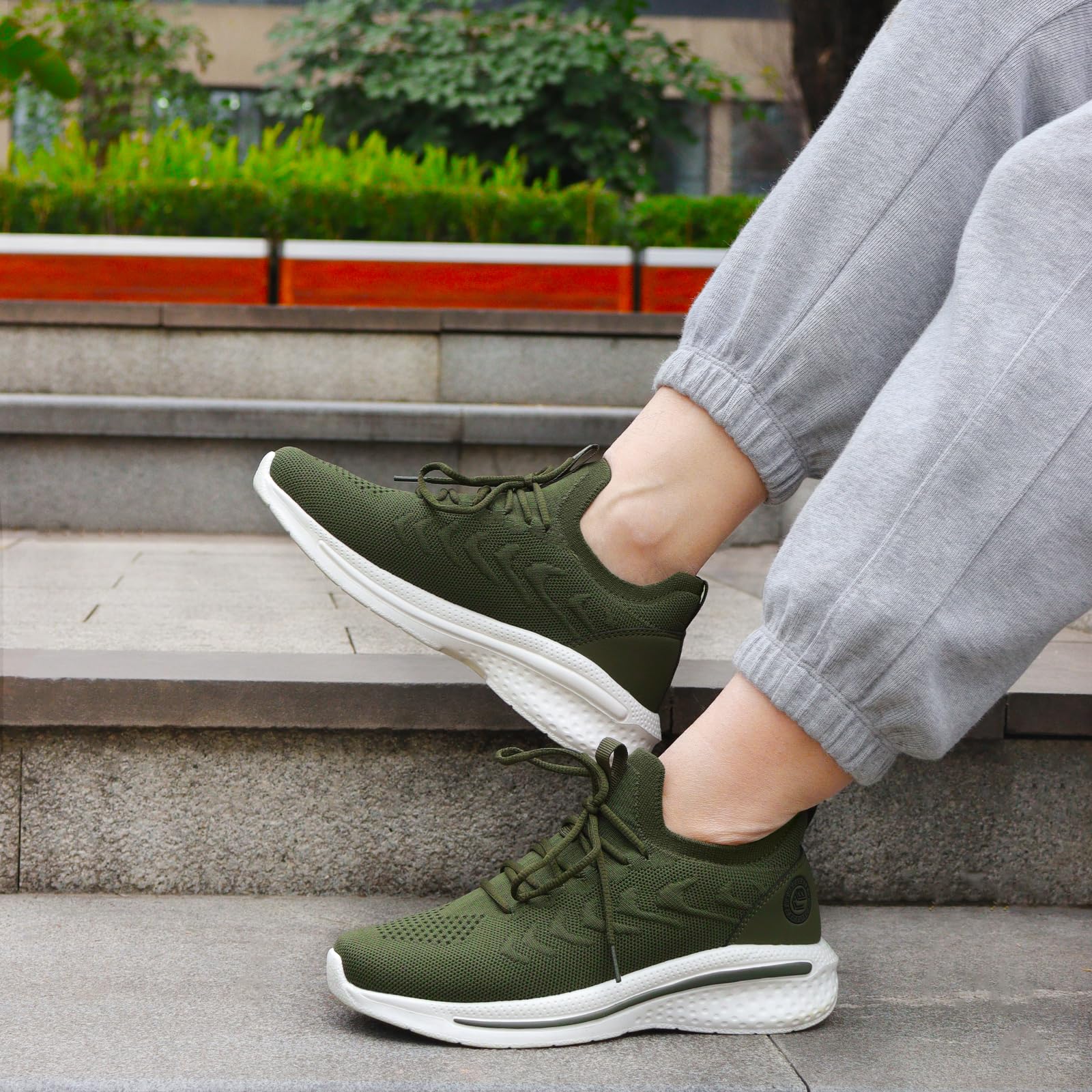 Giniros Scarpe Donna Sneakers Scarpe da Ginnastica Running Donna Corsa Camminata Tennis Outdoor Fitness Sportive Palestra Scarpe da Lavoro Leggere Traspiranti Casual Scarpe Comode Donna per Jogging