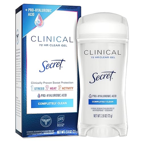 Secret Clinical Strength antitranspirante y desodorante en gel de mujer