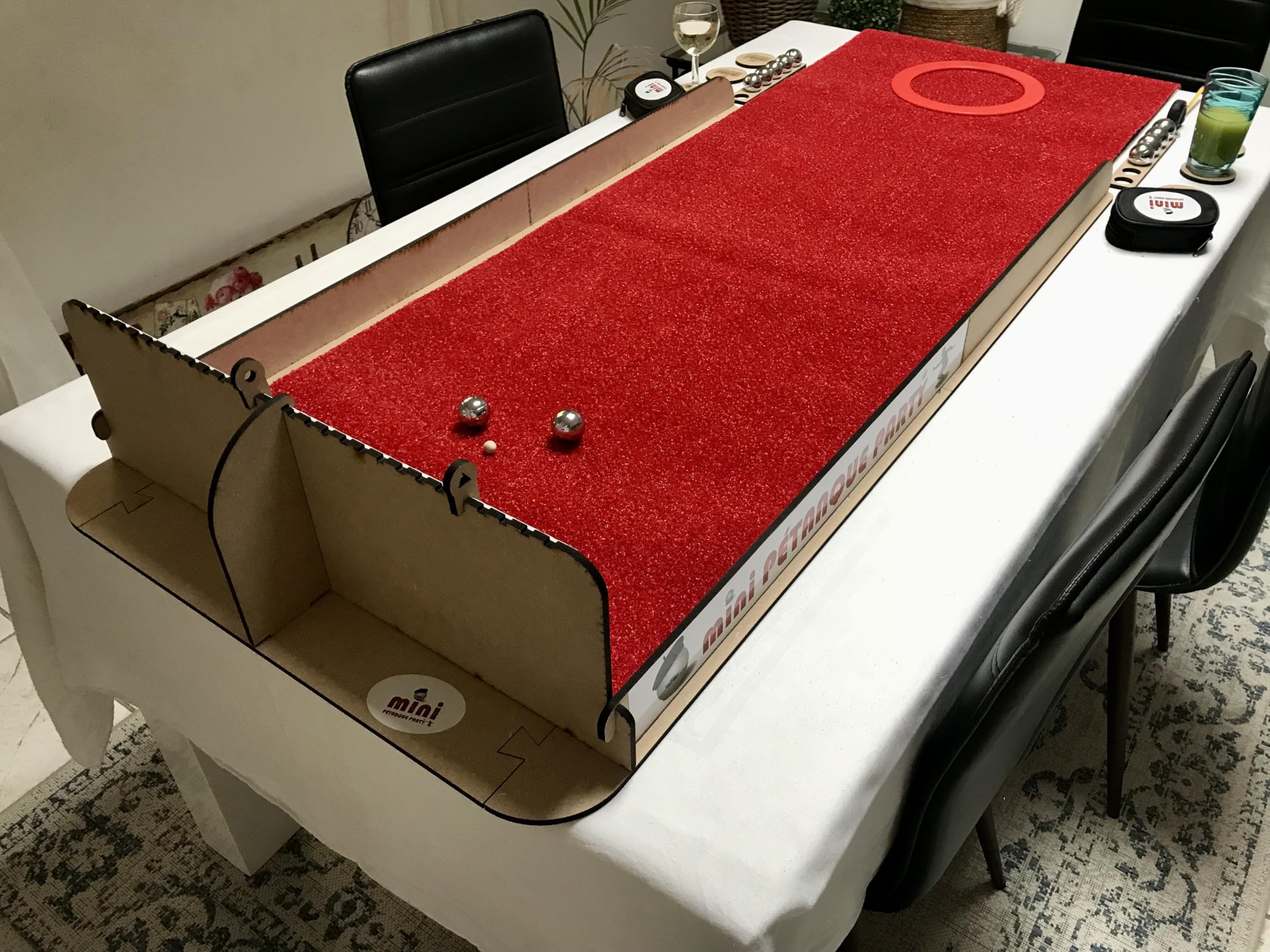 Kit Plegable de Mini Petanca de Mesa