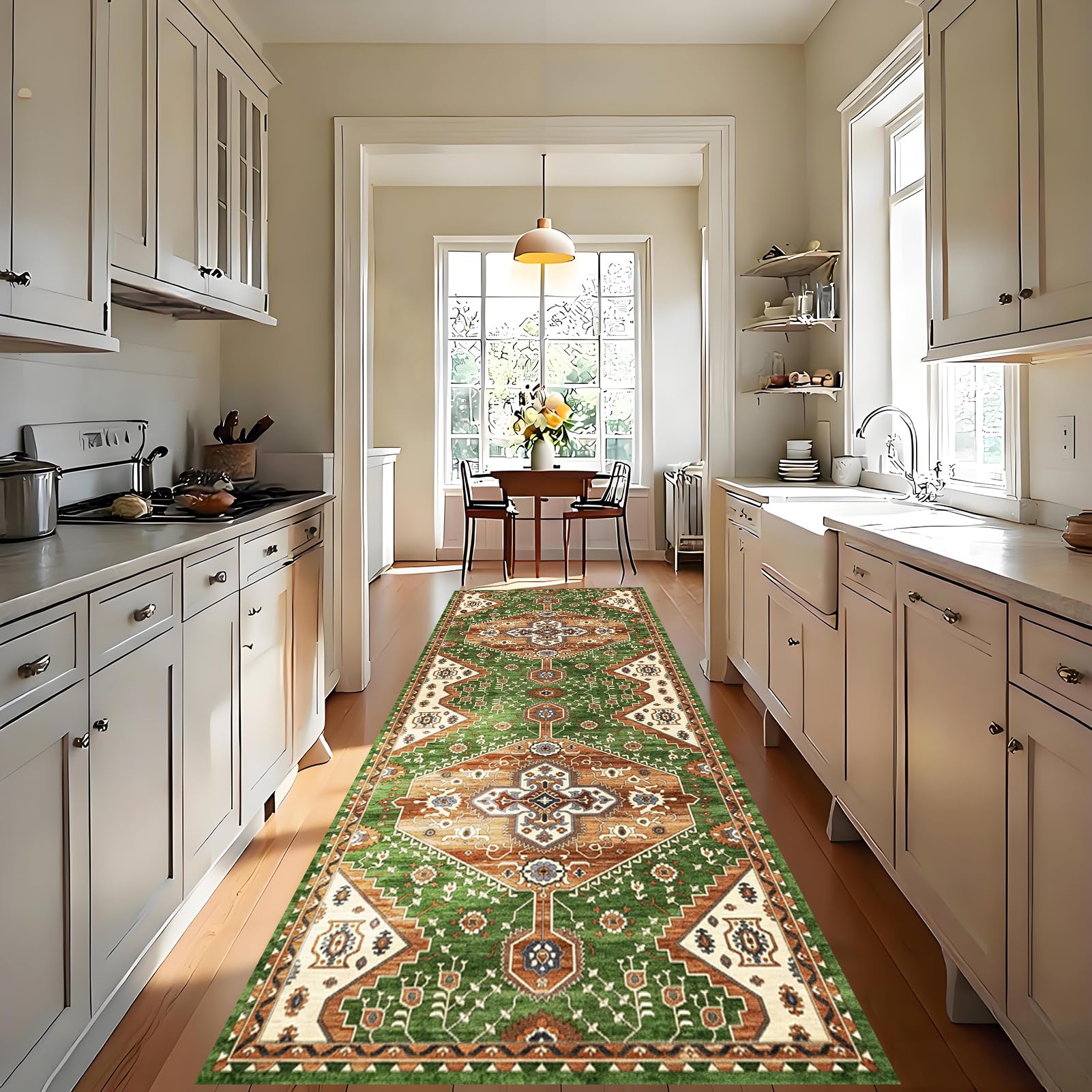 Tapis de Couloir Long, Tapis pour Cuisine Devant évier 40 x 400 cm