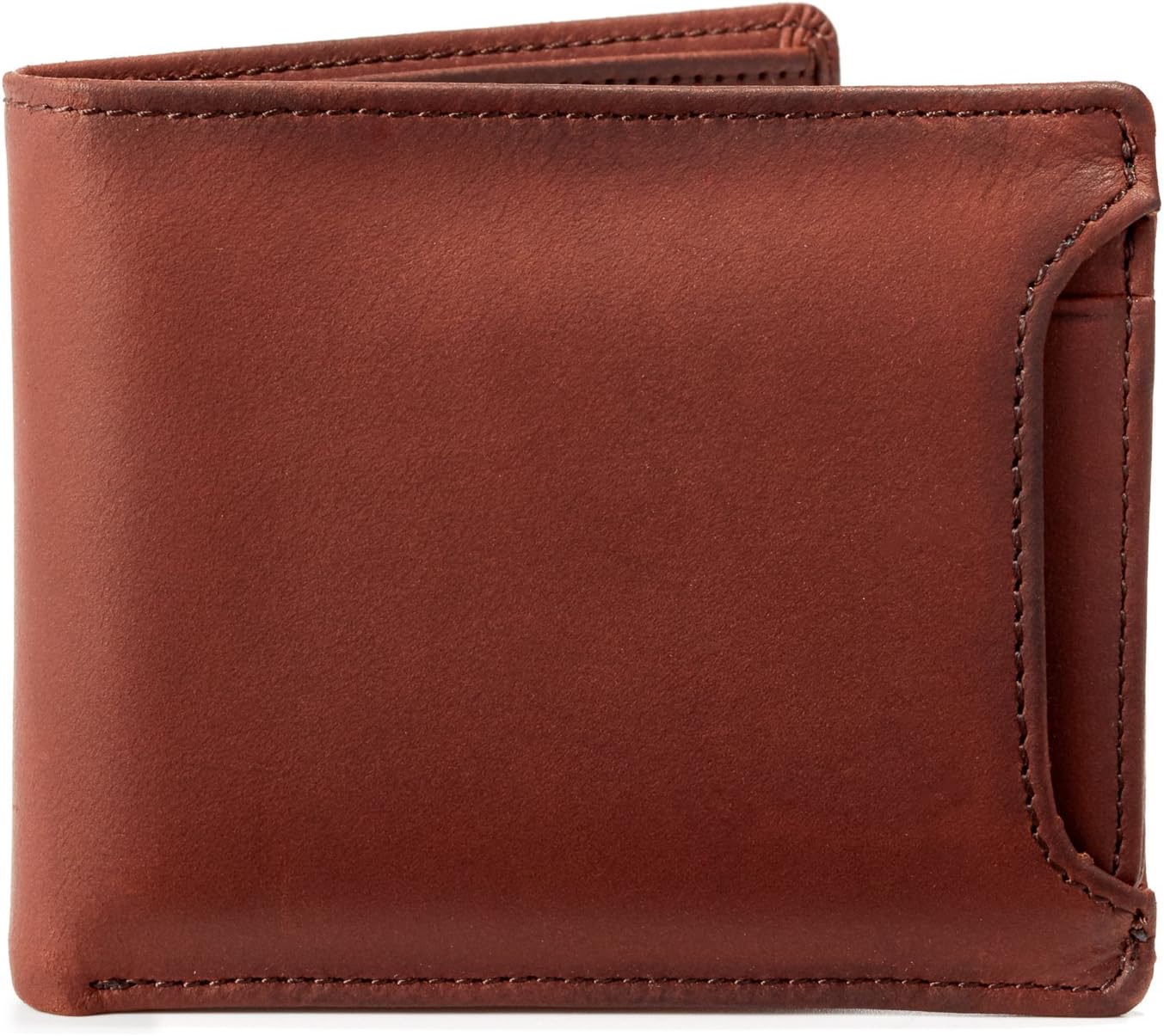 Will Leather Goods Bill Adler at Once Leather Billfold - Burnished Light Brown