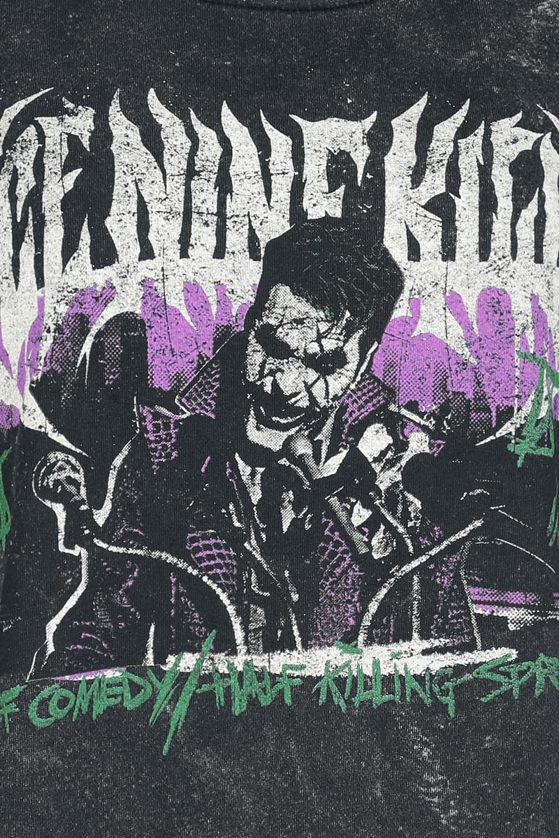 Ice Nine Kills Joker Punk Frauen Sweatshirt anthrazit Band-Merch, Bands