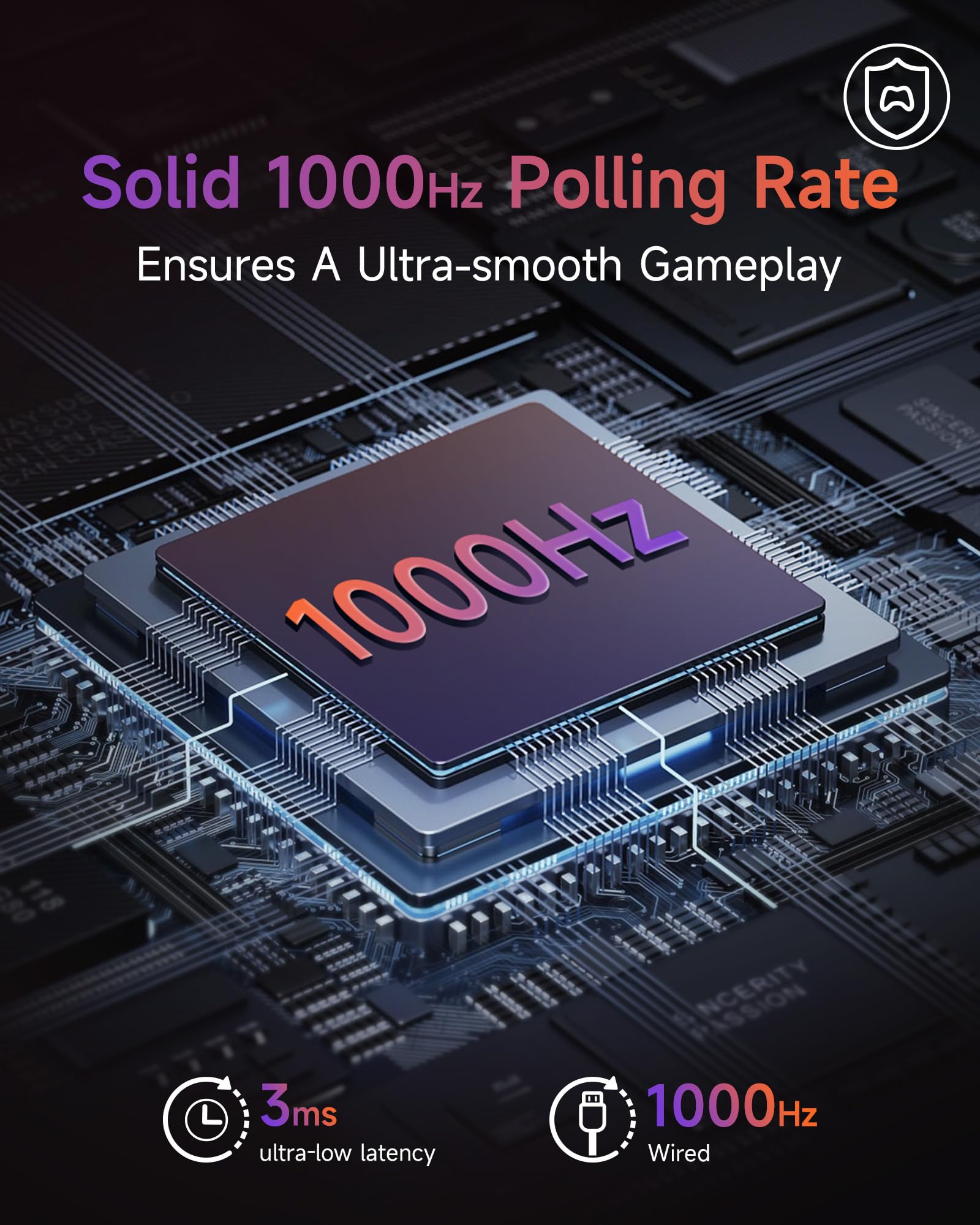 EasySMX X20 bezprzewodowy kontroler PC z RGB, Trigger Hall 2 w 1, zdejmowany joystick hall, mechaniczne przyciski - akumulator 1000 mAh, kompatybilny z komputerem / przełącznikiem/telefonem komórkowym